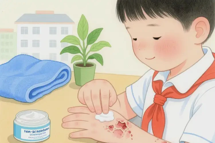 小學生手上有濕疹能夠徹底治愈嗎(圖4)