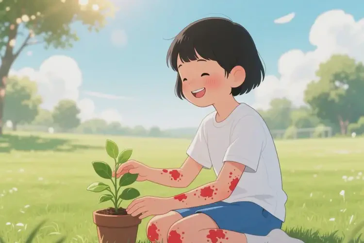 小學生全身出現(xiàn)濕疹可以徹底自愈嗎(圖4)