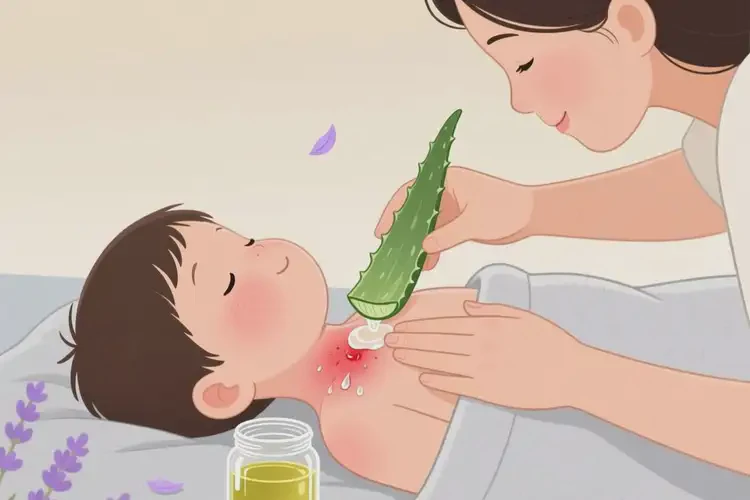 孩子脖子上偶爾起濕疹不管它會(huì)自己好嗎(圖2)