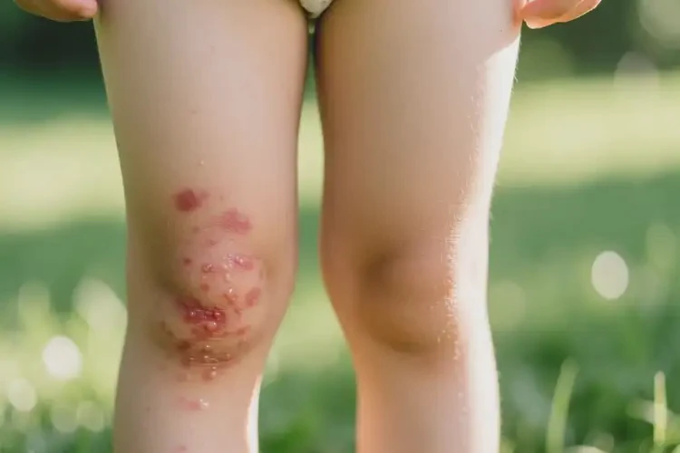 孩子大腿出濕疹可不可以徹底自愈(圖4)