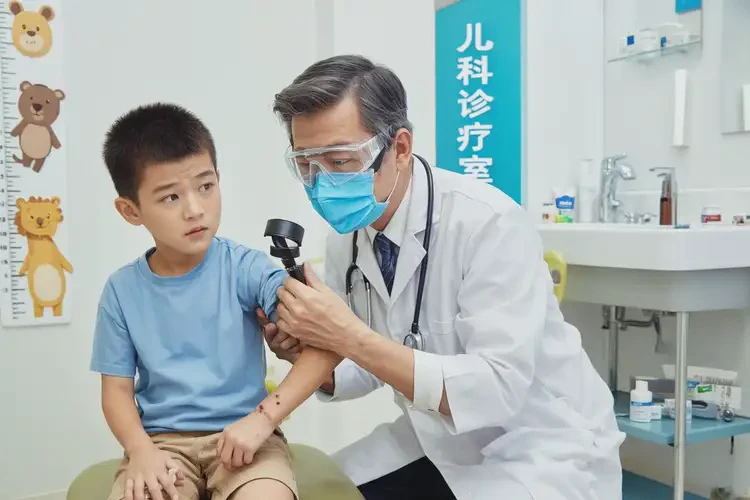 少兒手臂上出現(xiàn)濕疹能靠自己自愈嗎(圖1)