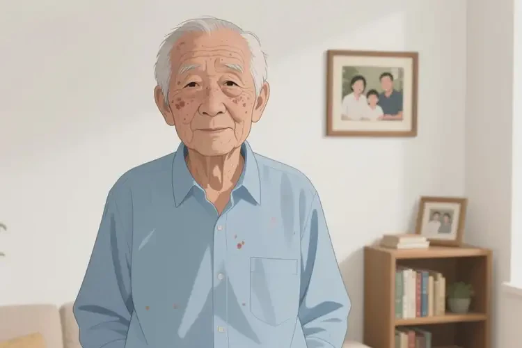 高齡老人面部容易起濕疹能夠徹底治愈嗎(圖3)