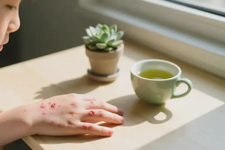 青年人手上偶爾長(zhǎng)濕疹能夠徹底治愈嗎(圖4)