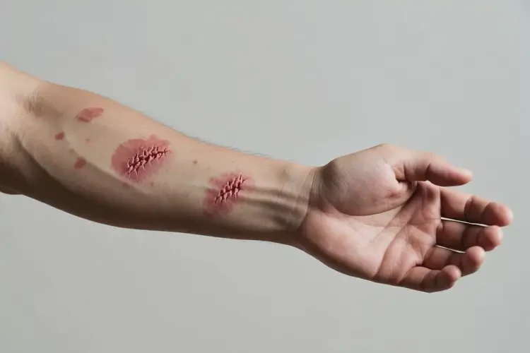 男人手臂起濕疹不管它會自己好嗎(圖3)