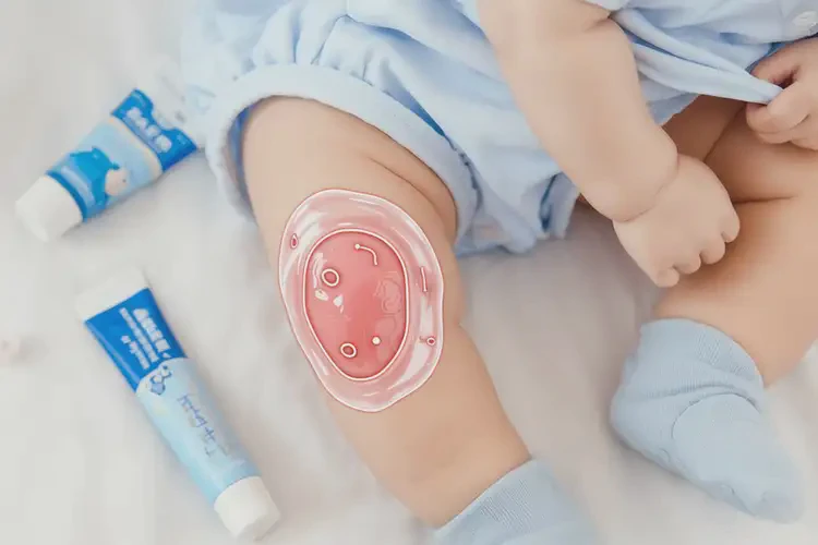 寶寶大腿上容易起濕疹不管它會(huì)自己痊愈嗎(圖2)
