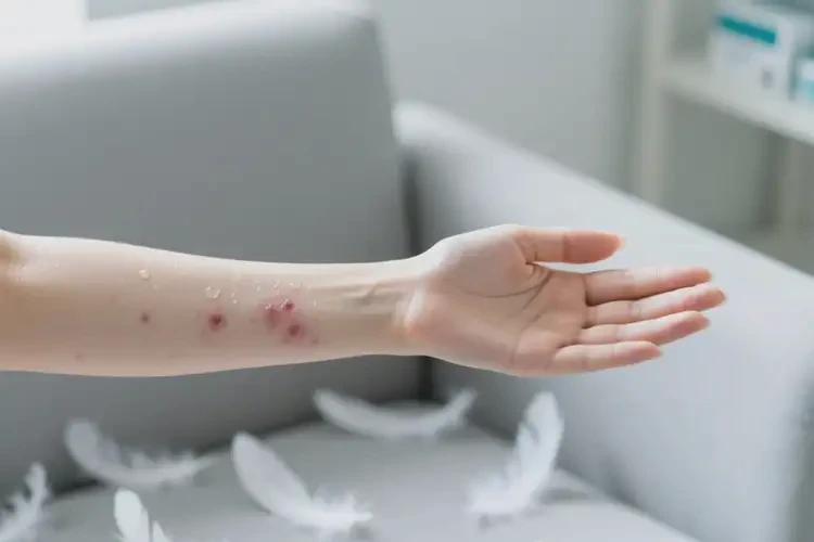 女人手臂上容易長濕疹不管它會自己好嗎(圖2)