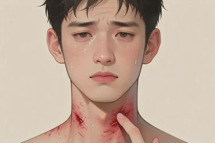 青年人脖子經(jīng)常長(zhǎng)濕疹不管它會(huì)自己痊愈嗎(圖2)