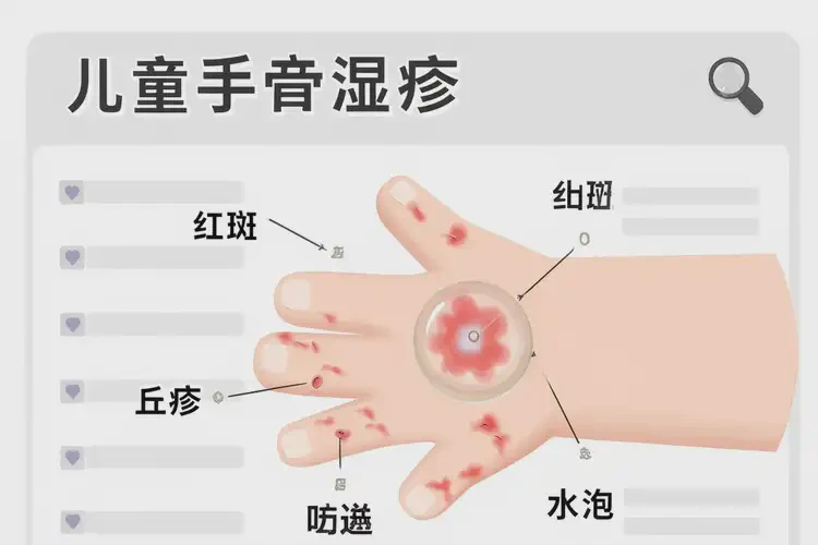 小孩手上出濕疹能夠徹底治愈嗎(圖4)