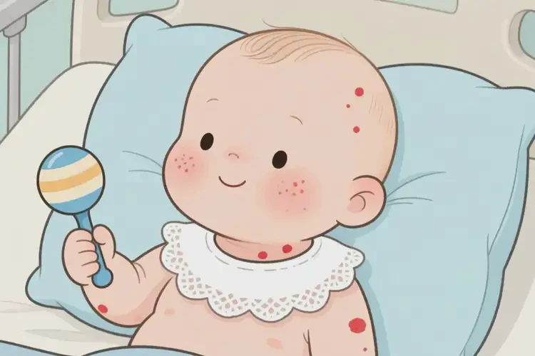 寶寶脖子上偶爾長濕疹能徹底自愈嗎(圖3)