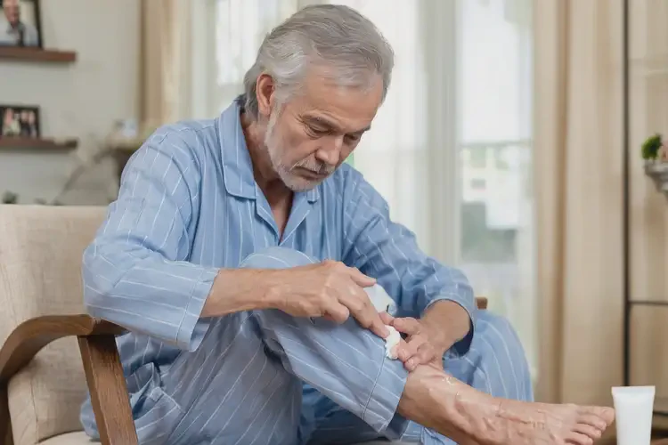 老年人腳上偶爾起濕疹可以徹底自愈嗎(圖2)