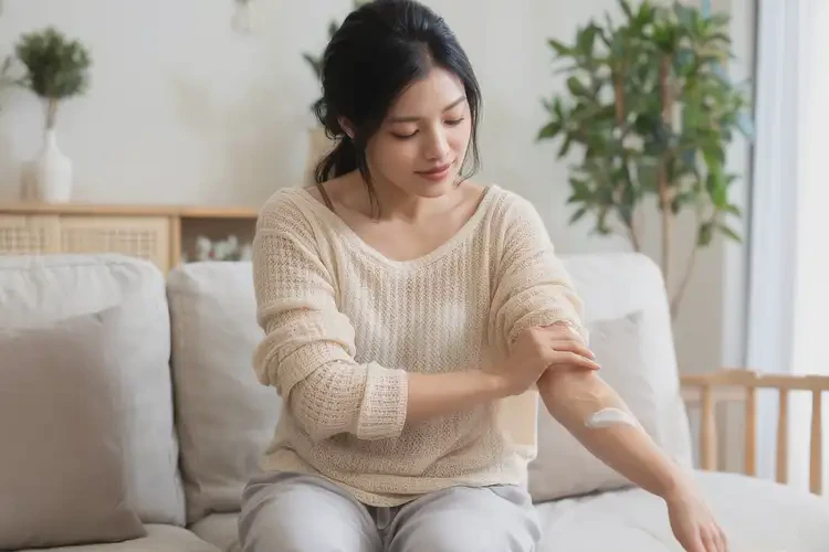 產(chǎn)婦手臂上出現(xiàn)濕疹不管它會(huì)自己自愈嗎(圖2)