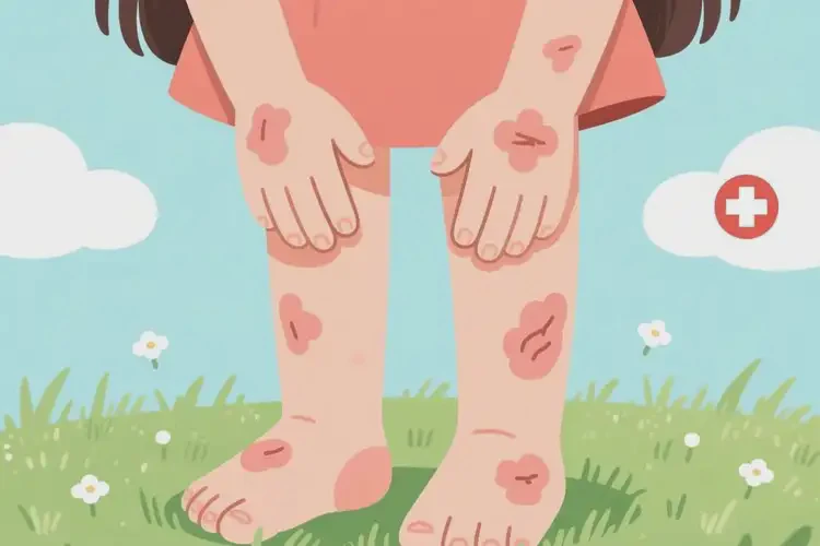 女生四肢長(zhǎng)濕疹能徹底自愈嗎(圖3)