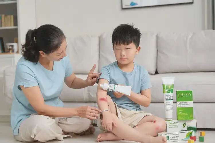 少兒脖子長(zhǎng)濕疹不管它會(huì)自己痊愈嗎(圖2)