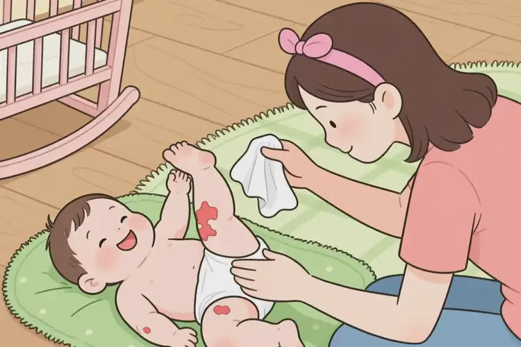 幼兒大腿容易起濕疹不管它會自己好嗎(圖2)