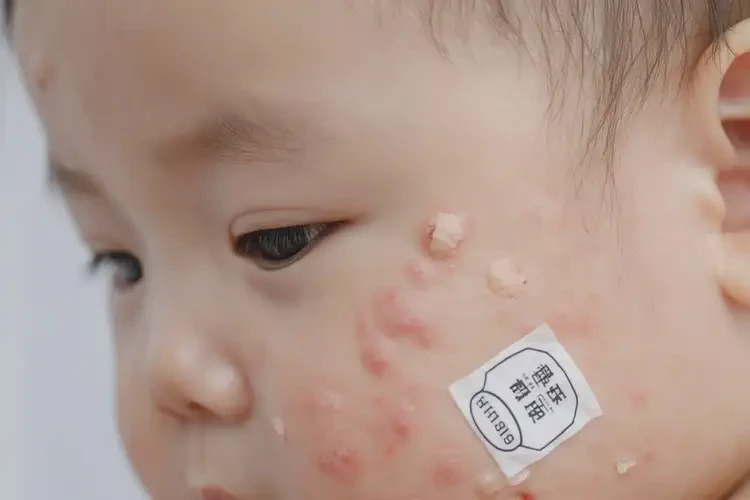 嬰兒肚子上起濕疹能夠徹底治愈嗎(圖4)