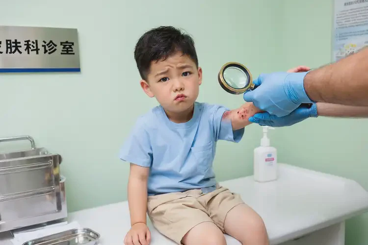 孩子全身偶爾起濕疹不管它會自己自愈嗎(圖2)