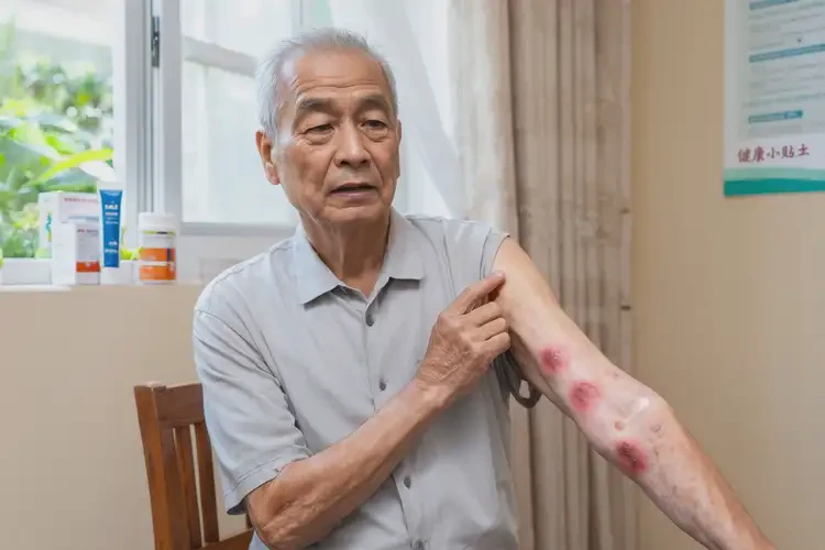 老年人四肢偶尔起湿疹能够彻底治愈吗(图4)