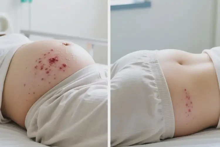 孕妇屁股上出湿疹可以彻底自愈吗(图3)