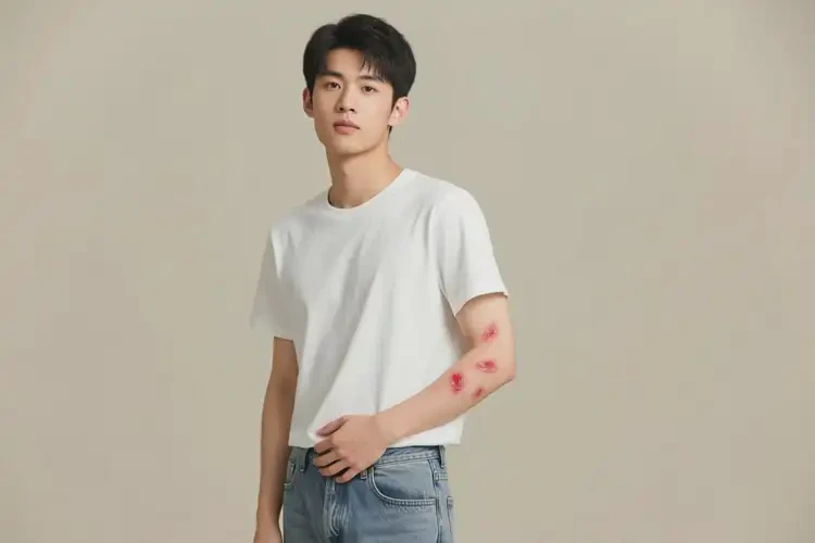 男生全身偶尔长湿疹能靠自己自愈吗(图4)