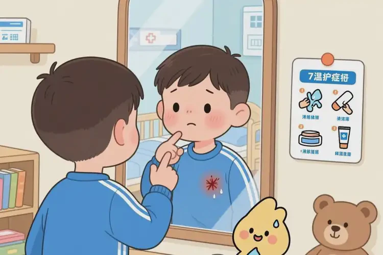 兒童身上偶爾長濕疹不管它會自己自愈嗎(圖1)