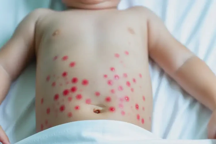 小兒肚子上出現(xiàn)濕疹能夠徹底治愈嗎(圖4)