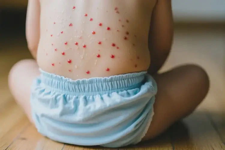 小孩屁股上偶尔起湿疹不管它会自己好吗(图2)