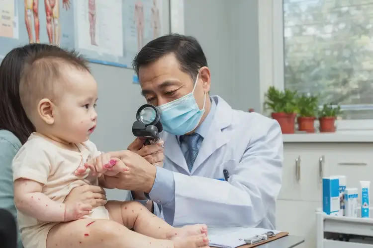 嬰幼兒全身有濕疹可不可以徹底自愈(圖1)