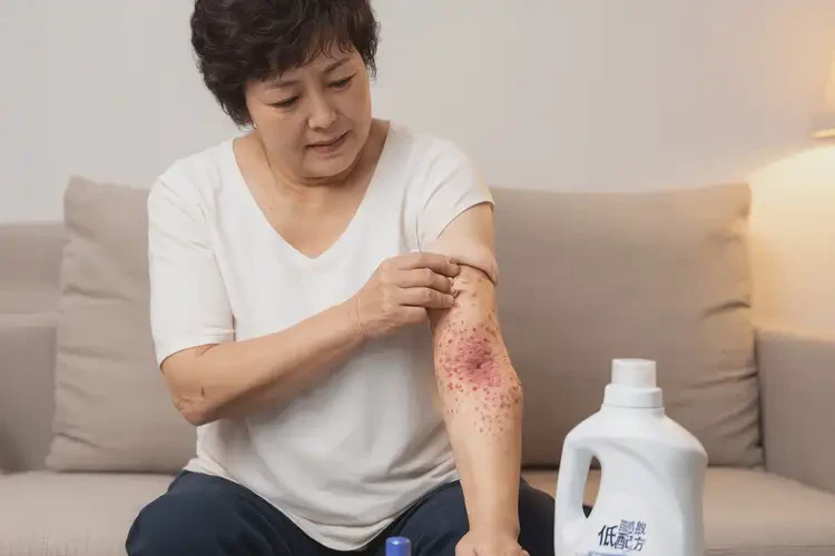女人手臂起濕疹可不可以徹底自愈(圖2)