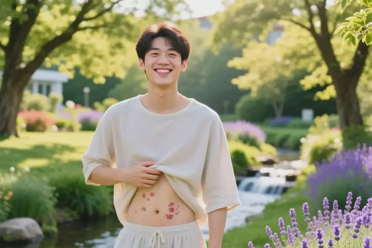 青年人肚子上容易长湿疹可不可以彻底自愈(图1)