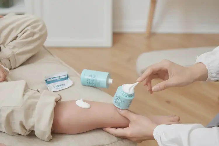 兒童大腿上起濕疹不管它會(huì)自己好嗎(圖3)