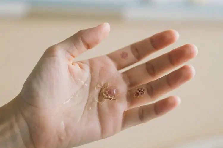 青少年手上經(jīng)常起濕疹不管它會自己自愈嗎(圖4)