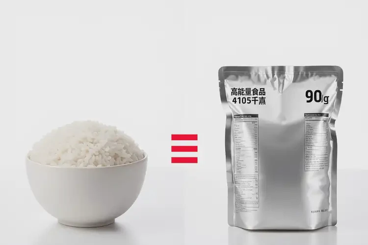 90克4105千焦等于几碗饭(图1)