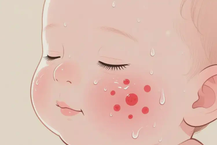寶寶面部起濕疹能徹底自愈嗎(圖2)