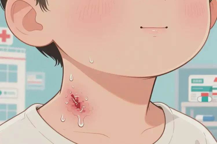 小孩脖子起濕疹可以徹底自愈嗎(圖2)