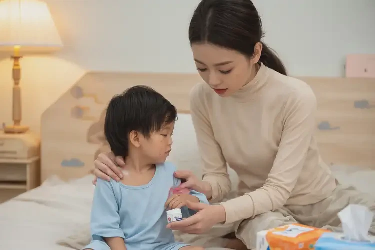 小孩屁股上出濕疹能夠徹底治愈嗎(圖3)