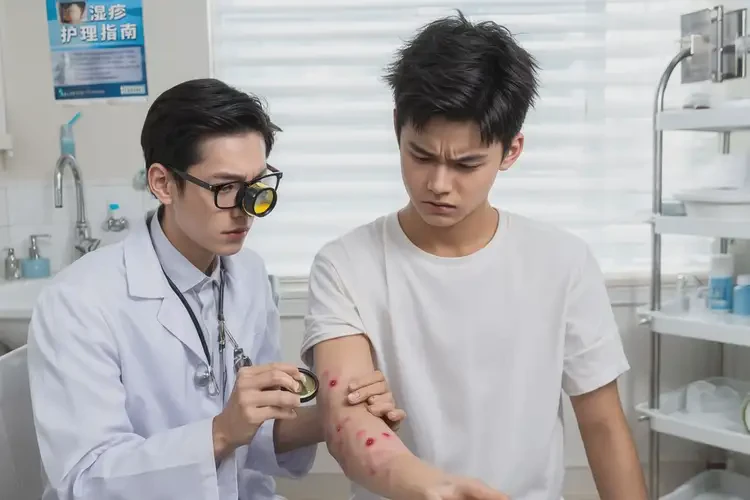 大學(xué)生全身出現(xiàn)濕疹不管它會自己自愈嗎(圖3)