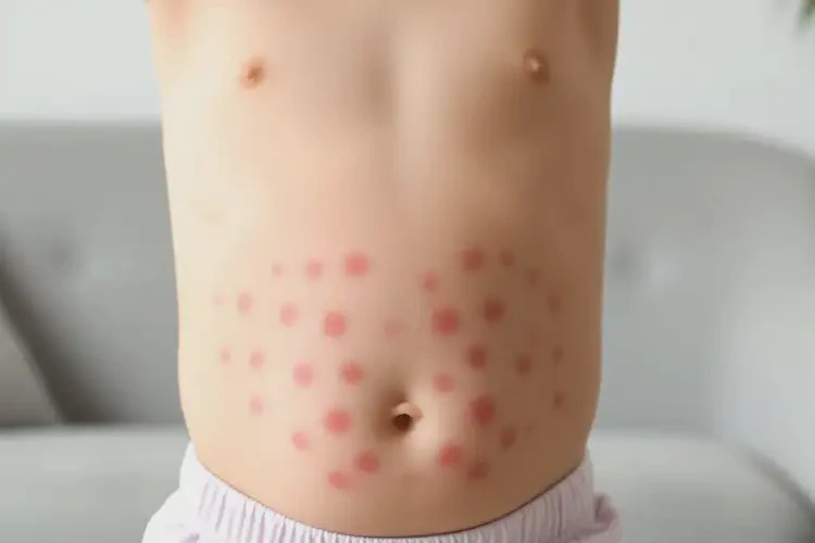 小兒肚子上出現(xiàn)濕疹能夠徹底治愈嗎(圖3)