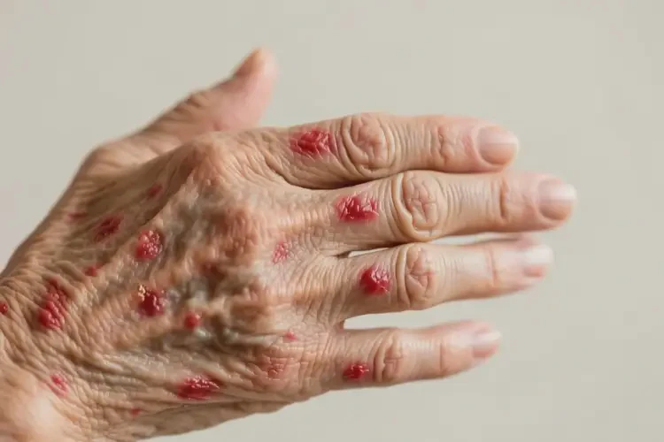 老人手上出現(xiàn)濕疹能夠徹底治愈嗎(圖4)