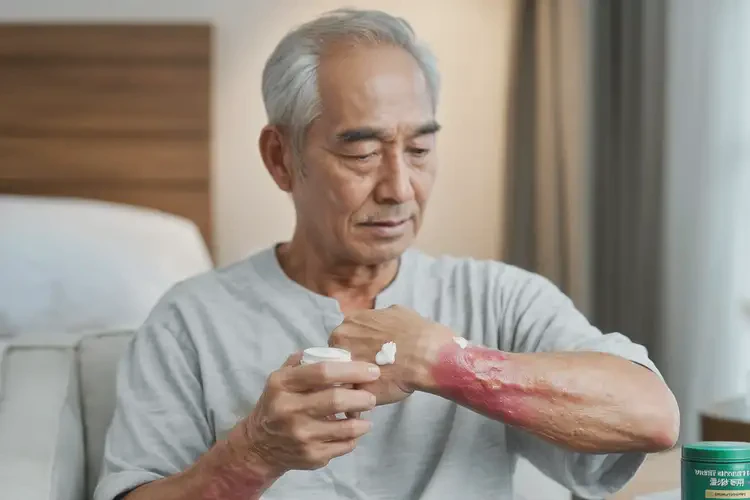 老年人全身出現(xiàn)濕疹不管它會(huì)自己痊愈嗎(圖2)