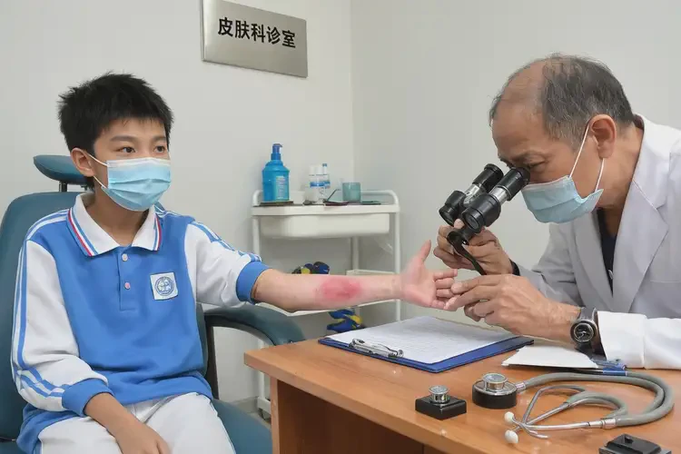 中學生全身長濕疹能夠徹底治愈嗎(圖2)