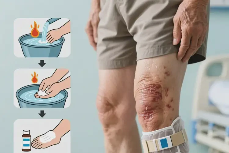 老人大腿偶爾長(zhǎng)濕疹能夠徹底治愈嗎(圖2)