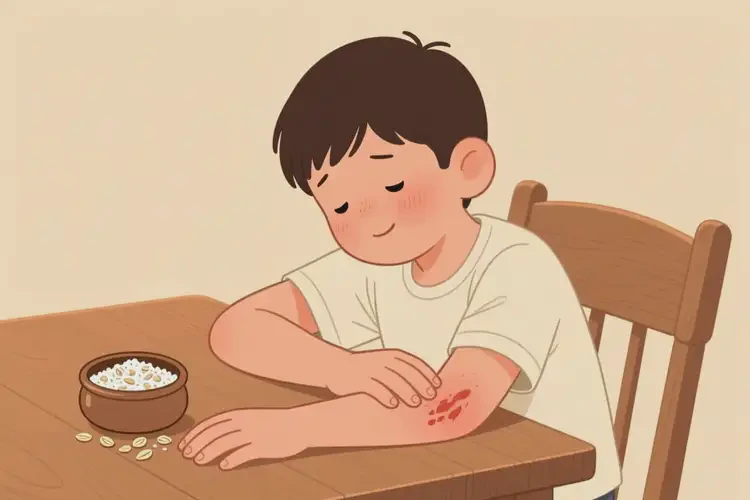 男生手臂經(jīng)常起濕疹可不可以徹底自愈(圖2)