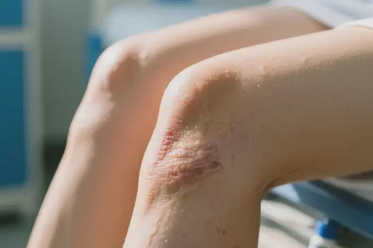 女性大腿上偶爾長(zhǎng)濕疹可不可以徹底自愈(圖1)