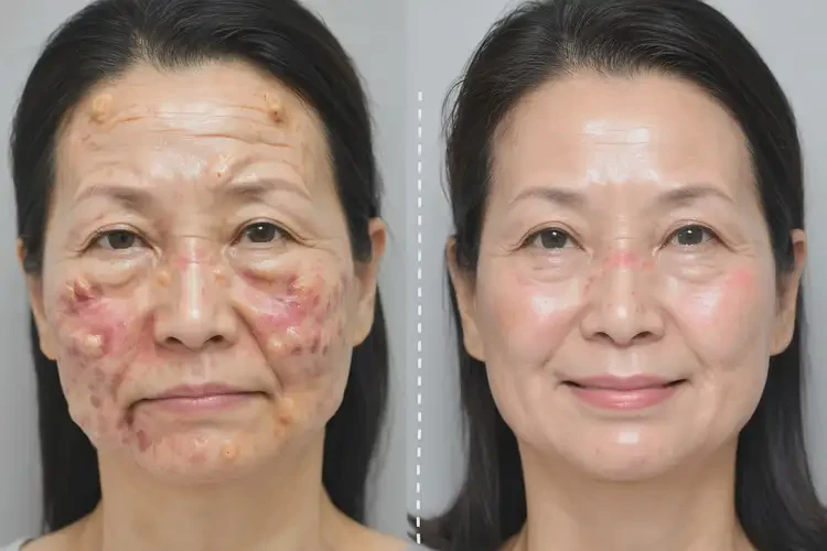 女生全身起濕疹能徹底自愈嗎(圖1)