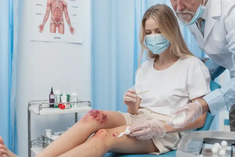 女生大腿上容易長濕疹不管它會自己自愈嗎(圖3)