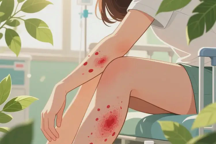 女生四肢長(zhǎng)濕疹能徹底自愈嗎(圖4)