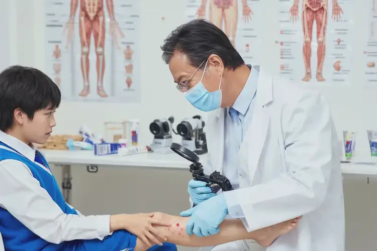 中學(xué)生大腿有濕疹不管它會自己自愈嗎(圖2)