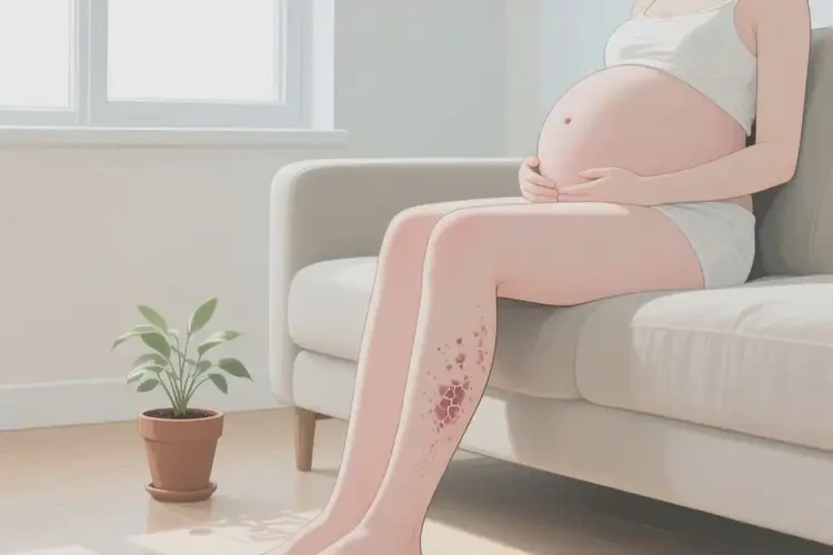 孕妇大腿经常起湿疹能彻底自愈吗(图3)