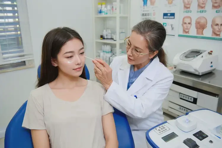 女生肚子上長(zhǎng)濕疹不管它會(huì)自己自愈嗎(圖3)