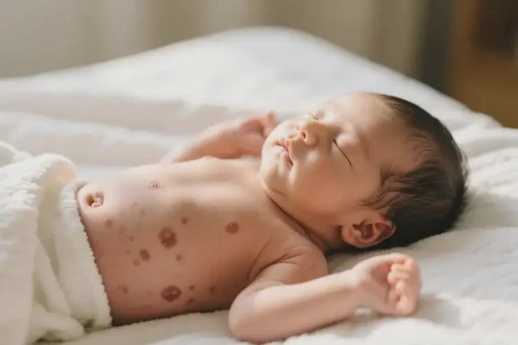 新生儿肚子经常起湿疹不管它会自己痊愈吗(图3)